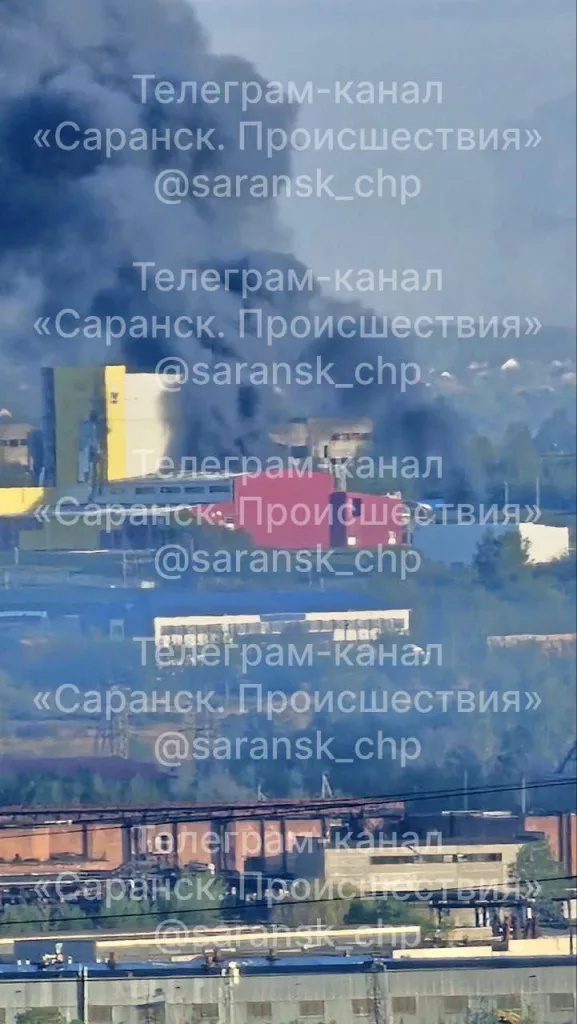 Утром беспилотники атаковали город Саранск в Мордовии