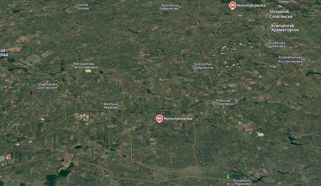 Сообщения о боях в районе Новониколаевки (примерно 20 км к западу от Покровска) — пусть пока и неофициальные — дают основание говорить о сдвиге линии активных боевых действий вплотную к границе ДНР и Днепропетровской области
