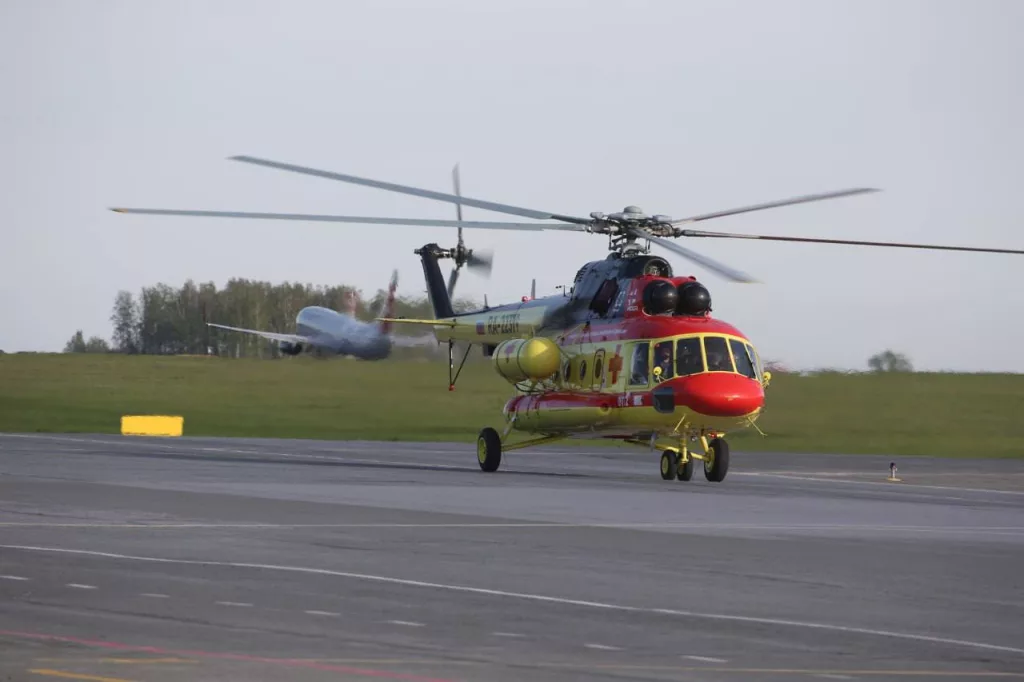 Ростех передал Национальной службе санитарной авиации (НССА) девять новых Ми-8МТВ-1