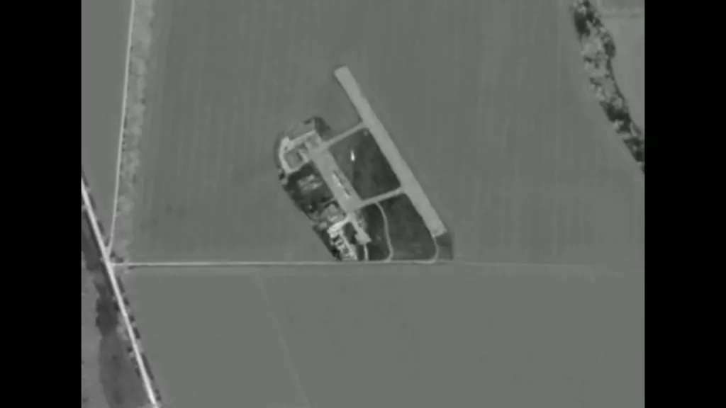 Ракетный удар по небольшому аэродрому возле села Кисличеватая в Днепропетровской области