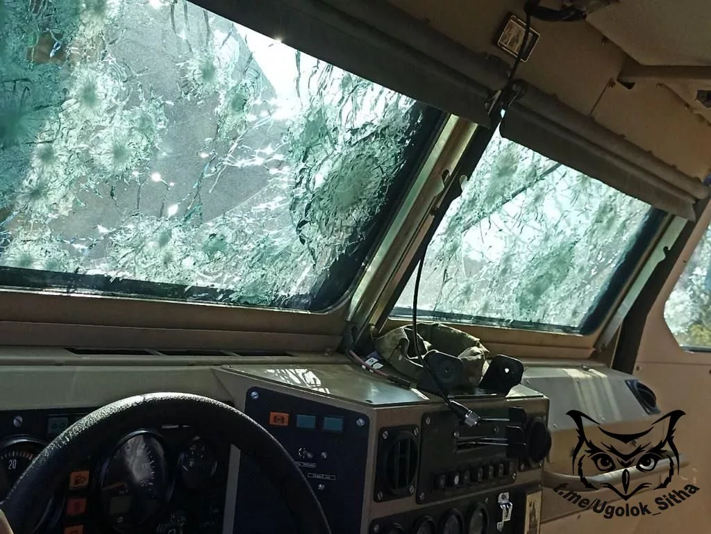 Живучесть бронеавтомобиля АМН-590951 после артобстрела