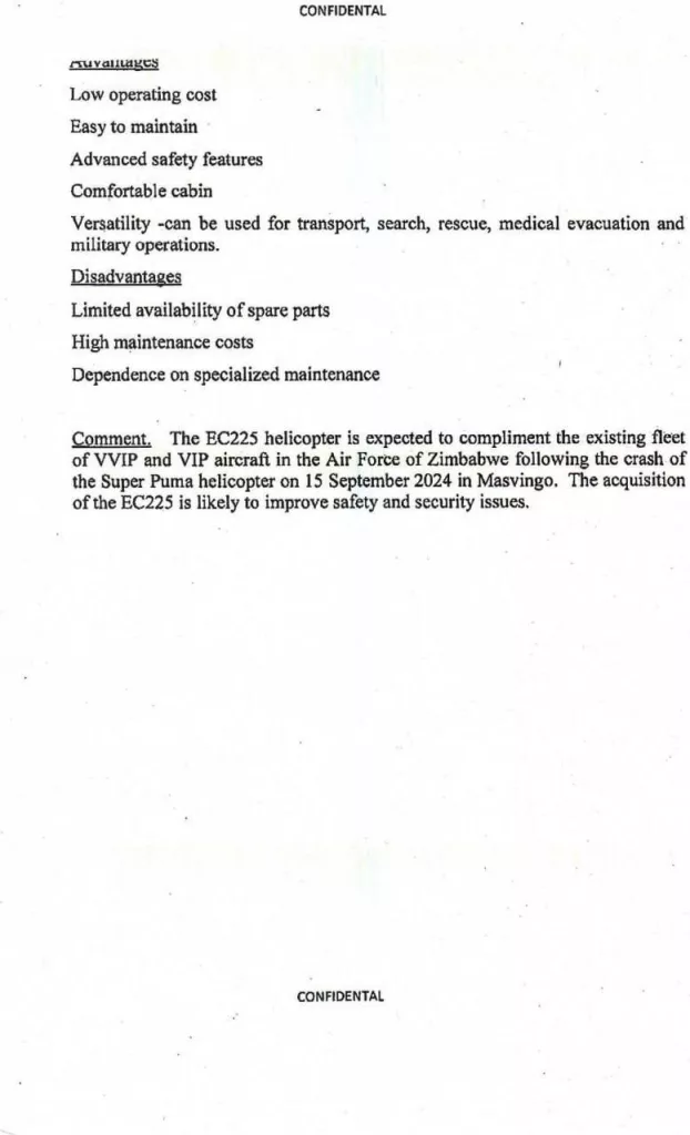 Как сообщает алжирский ресурс MenaDefense, недавно Зимбабве усилила свои ВВС, приобретя вертолет EC225, поставленный Украиной в рамках контракта на поставку военной техники