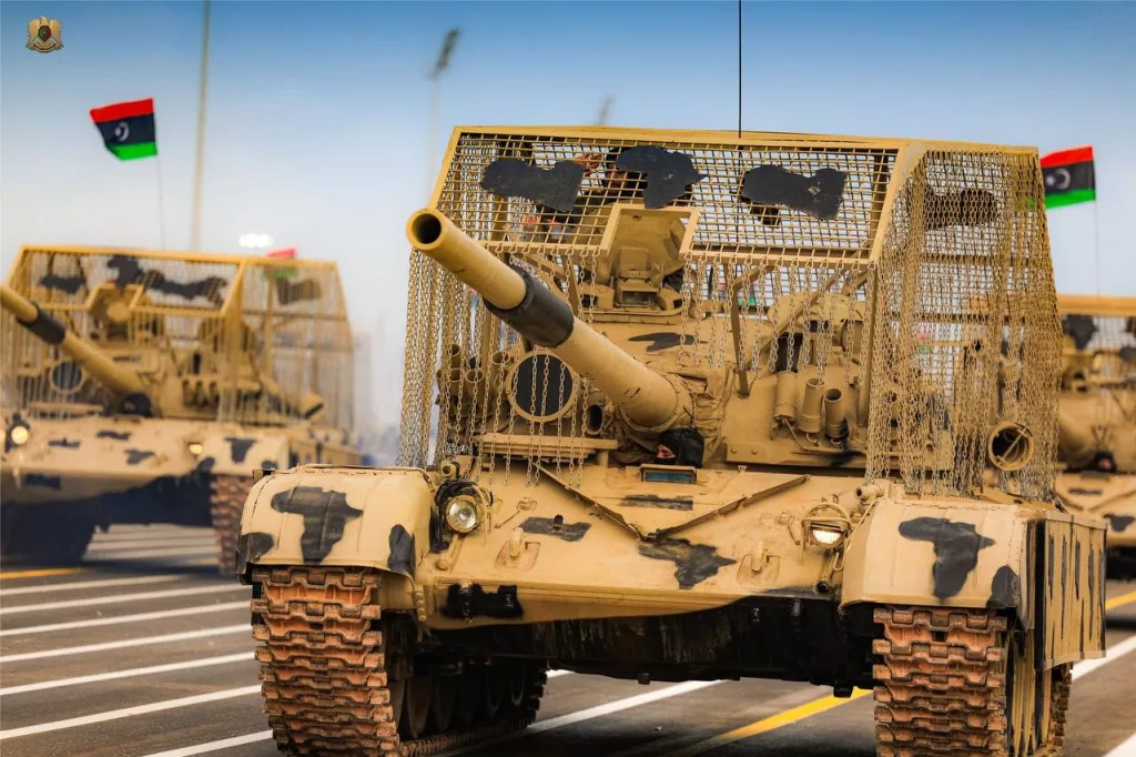 Танки Т-72 Ливийской национальной армии