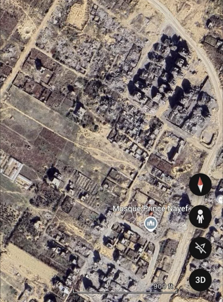 Google Maps обновил изображения Газы: первые фото сделаны в октябре 2023, вторые — в декабре 2024
