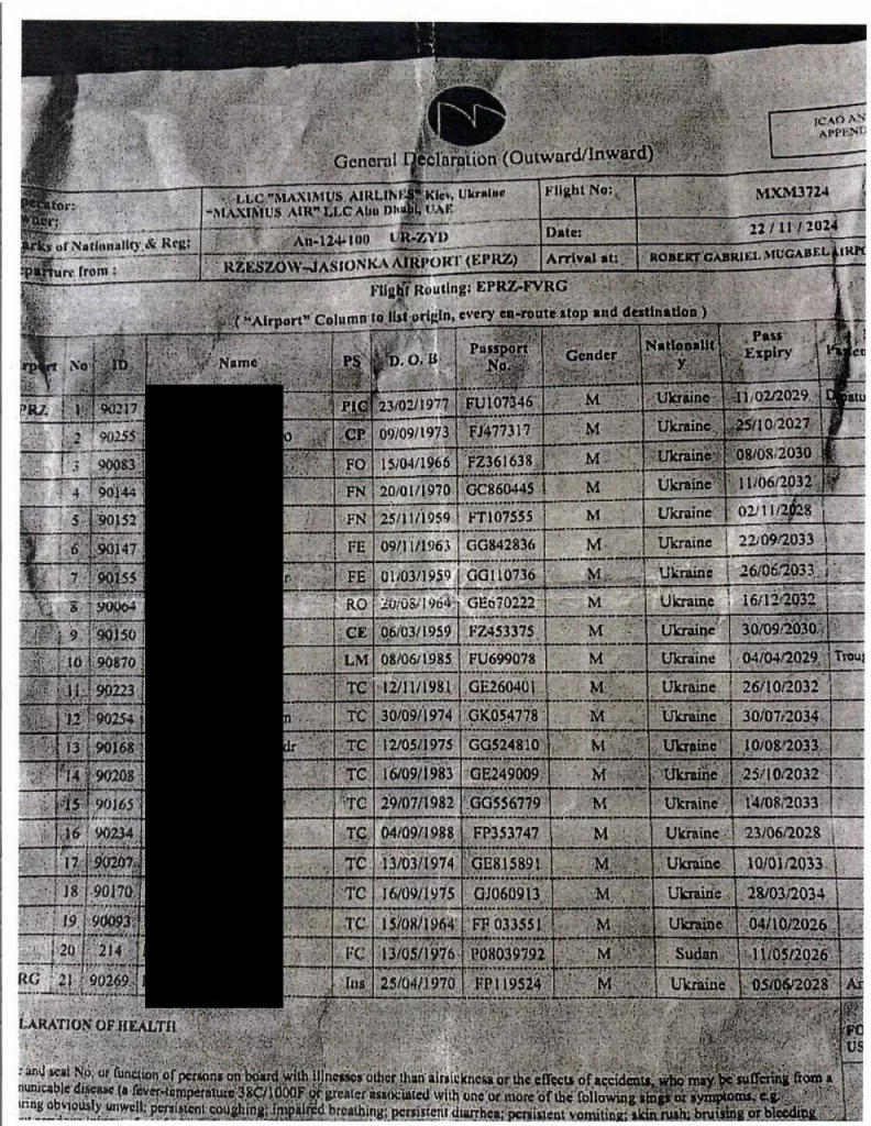 Как сообщает алжирский ресурс MenaDefense, недавно Зимбабве усилила свои ВВС, приобретя вертолет EC225, поставленный Украиной в рамках контракта на поставку военной техники