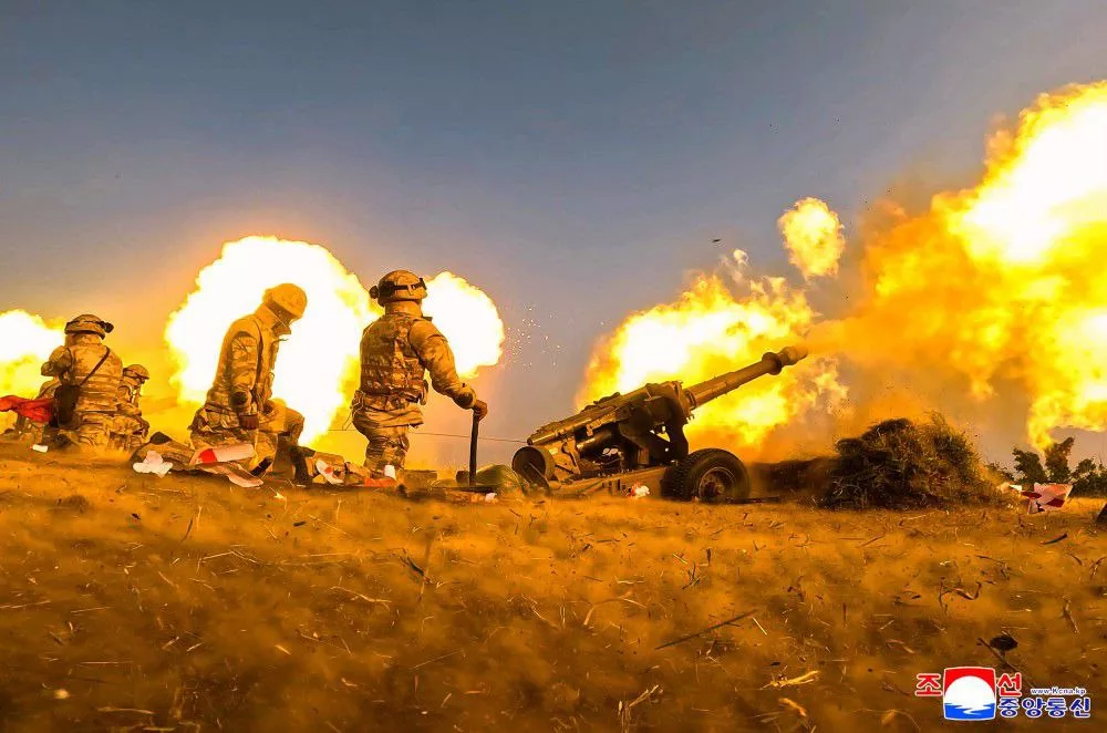 29 мая в КНДР прошли очередные соревнования между артиллерийскими подразделениями крупных соединений КНА по артиллерийской стрельбе