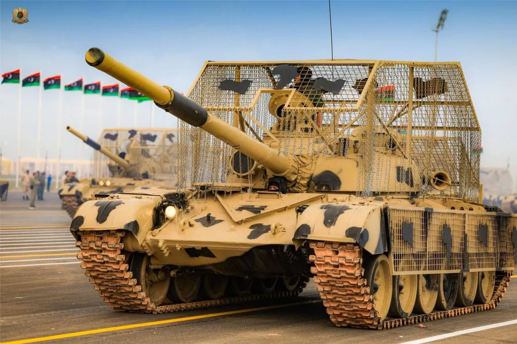 Танки Т-72 Ливийской национальной армии