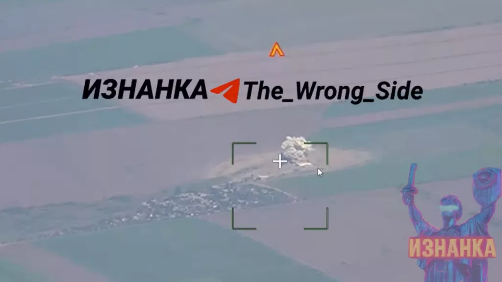 Поражение укрытия РСЗО HIMARS возле поселка Черешеньки в Херсонской области