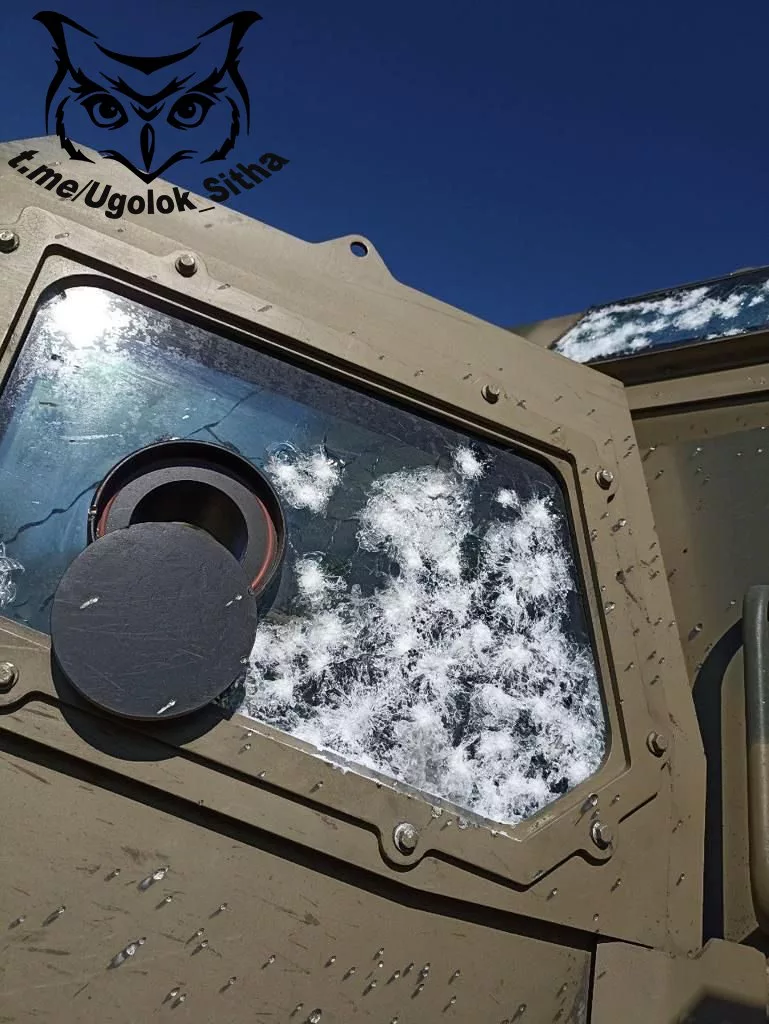 Живучесть бронеавтомобиля АМН-590951 после артобстрела