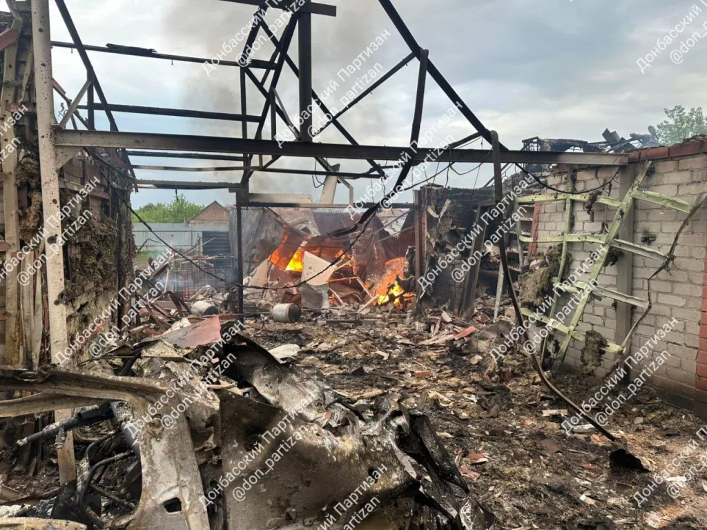 Удар по объектам 63-й отдельной механизированной бригады в селе Торское