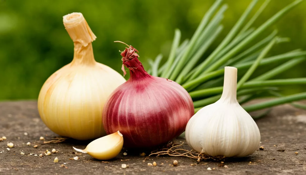 Лук и чеснок оживают на глазах: чудо-подкормка для пожелтевших перьев