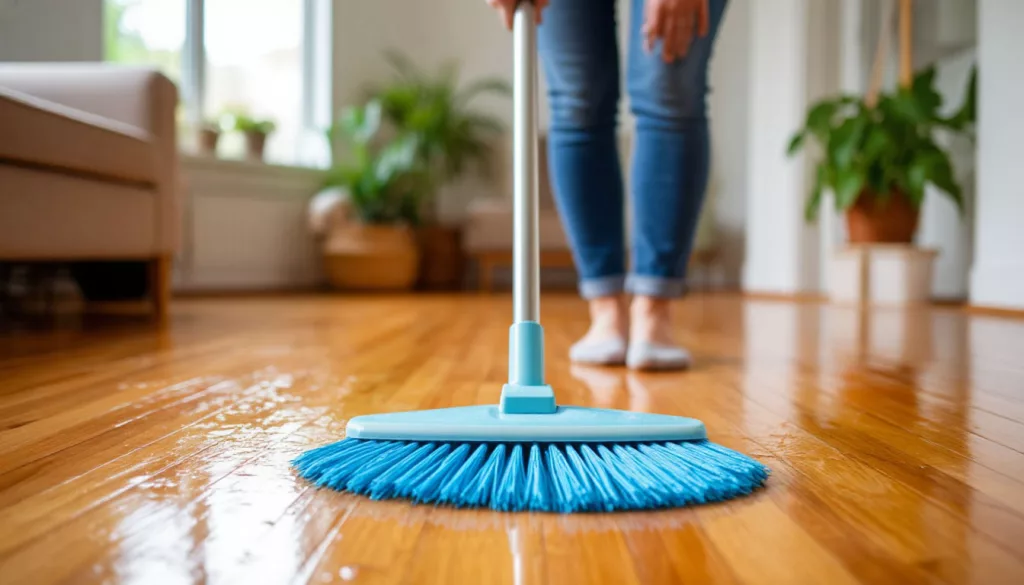 Гениальный лайфхак: как мыть полы в 3 раза реже и сохранять блеск неделями