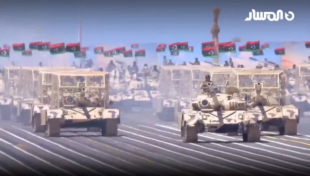 В Ливии прошел масштабный парад с кучей разнообразной российской и советской техники, в том числе новой