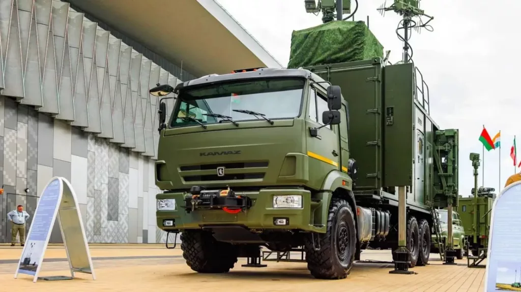 Комплекс радиомониторинга и радиоподавления УКВ-связи Р-936 «Аэро» разработки белорусского КБ Радар представлен на выставке MILEX-2025