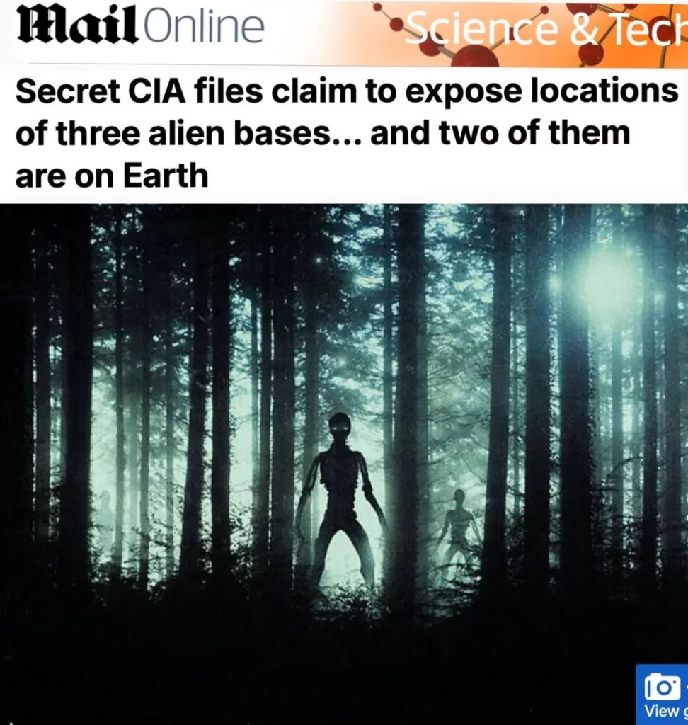 ЦРУ обнаружило три базы инопланетян — две на Земле и одну на Титане — Daily Mail