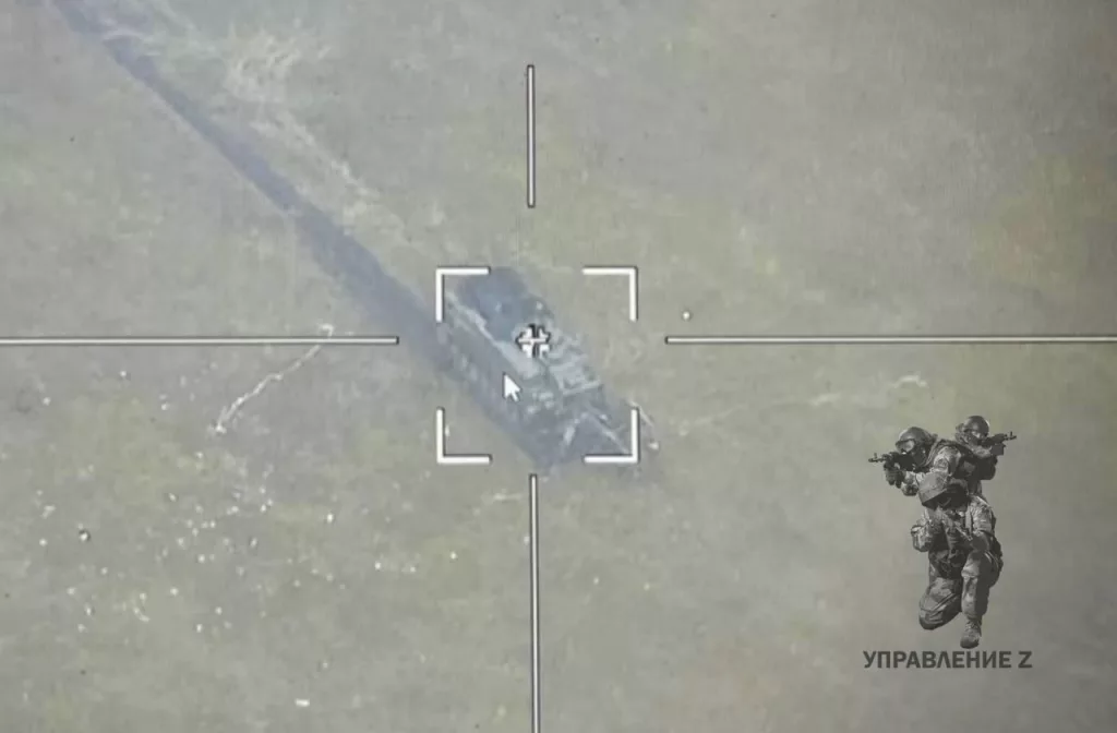 Украинские ИМР-2 и Wisent 1 в объективах российских дронов, прокладывавшие путь через границу Курской области в районе поселков Теткино и Новый Путь