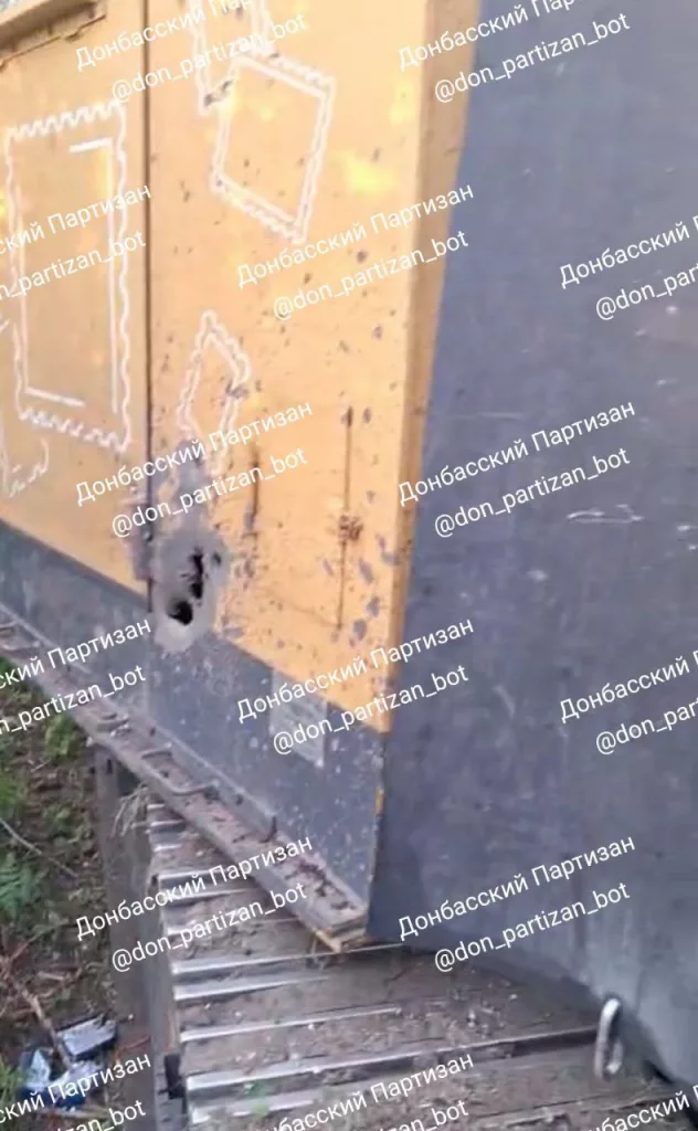 Удар по инженерной технике ВСУ в районе села Степановка
