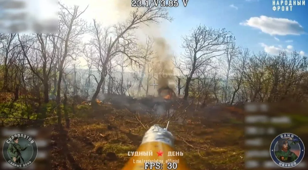 Покровское направление. FPV-дронами КВН поражены три танка ВСУ, САУ M109 Paladin в Днепропетровской области, Humvee, PBV302, BATT UMG и пикап