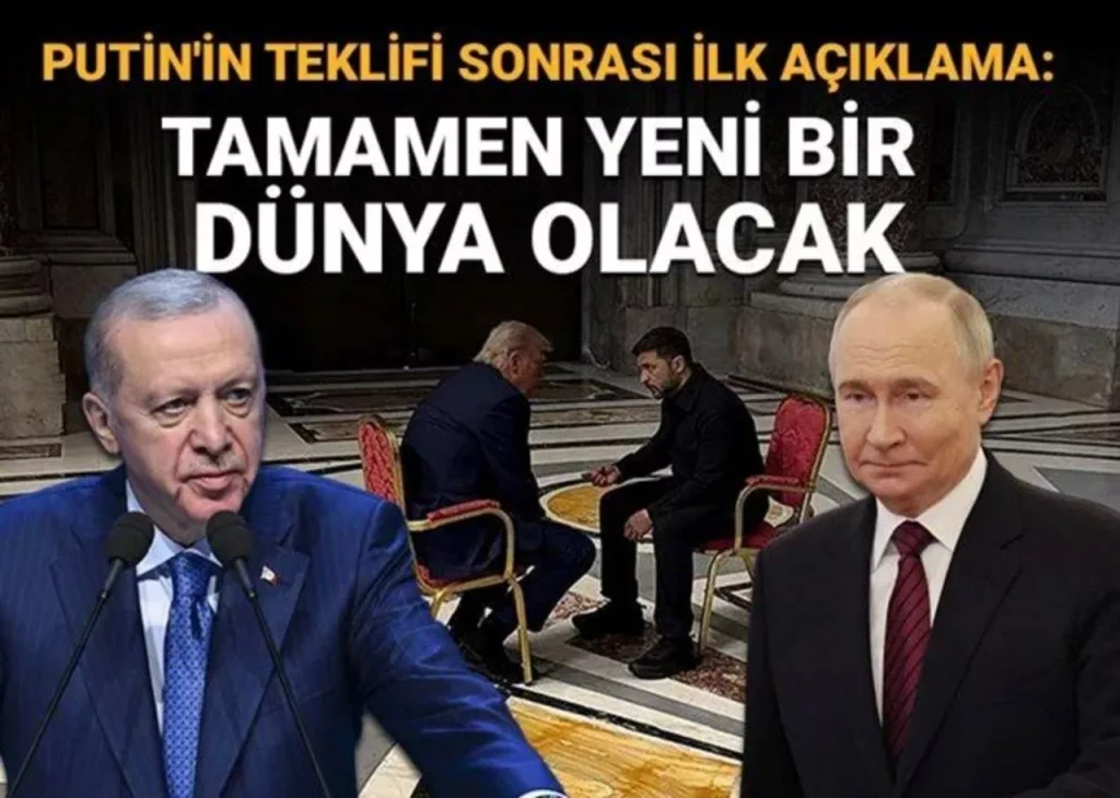 Предложение Путина о переговорах в Стамбуле попало на главные страницы турецких СМИ