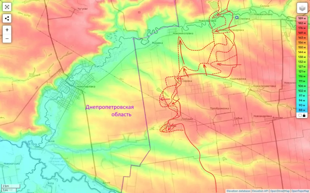 Юрий Подоляка — Новопавловское направление на 11.05.25: полоса ответственности группировки «Центр» - До границы с Днепропетровщиной осталось пройти километр