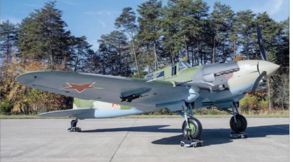 Национальный музей авиации и космонавтики (NASM) в США представил отреставрированный штурмовик Ил-2