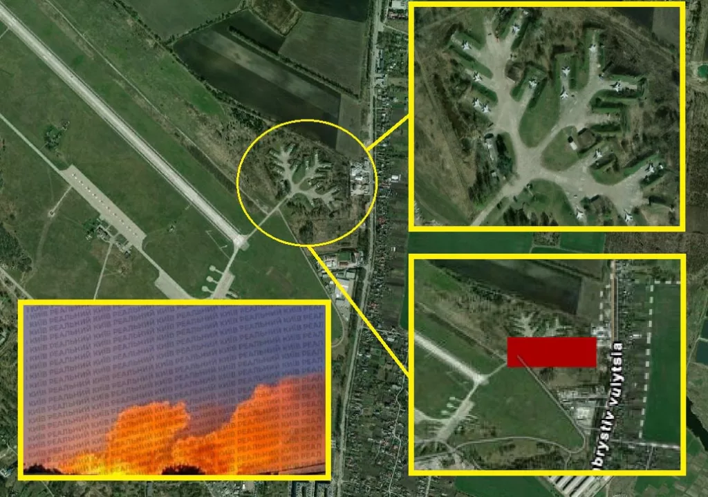 Ночной удар по аэродрому ВСУ