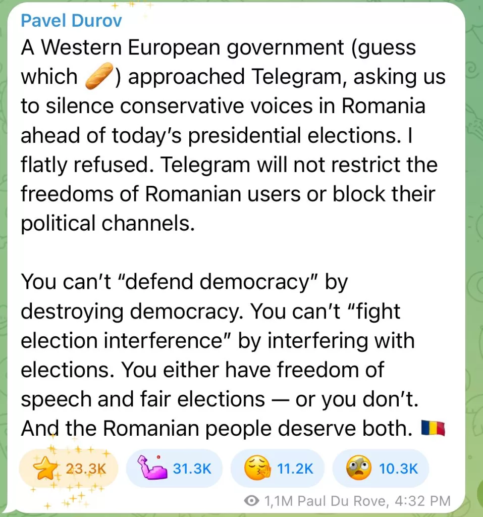 Вы не поверите, но МИД Румынии снова заявил о вмешательстве России в выборы Президента