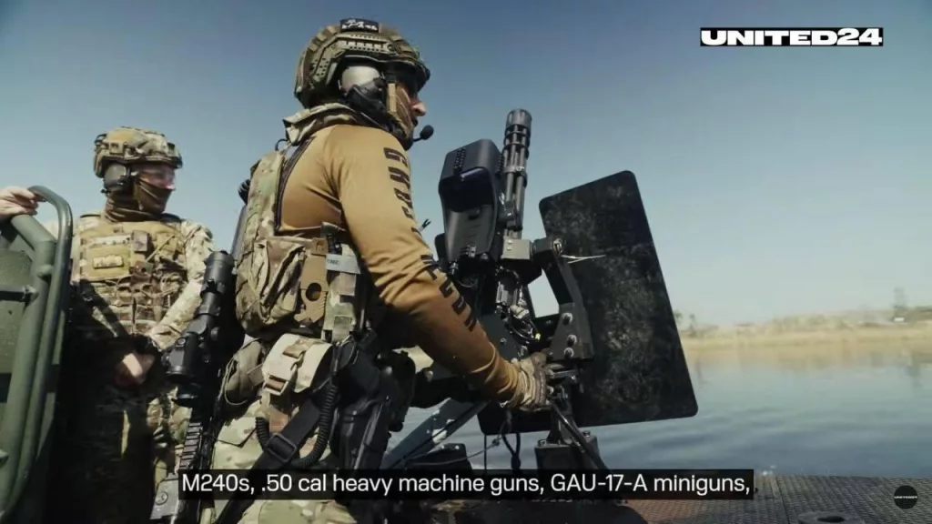 ССО Украины тренируются на катерах