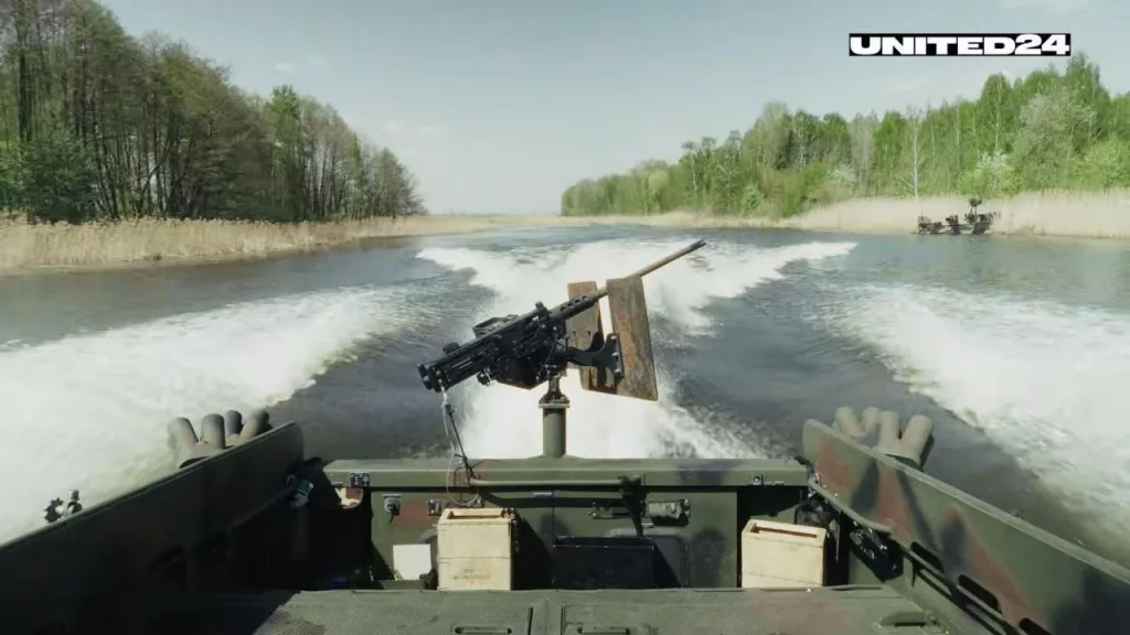 ССО Украины тренируются на катерах