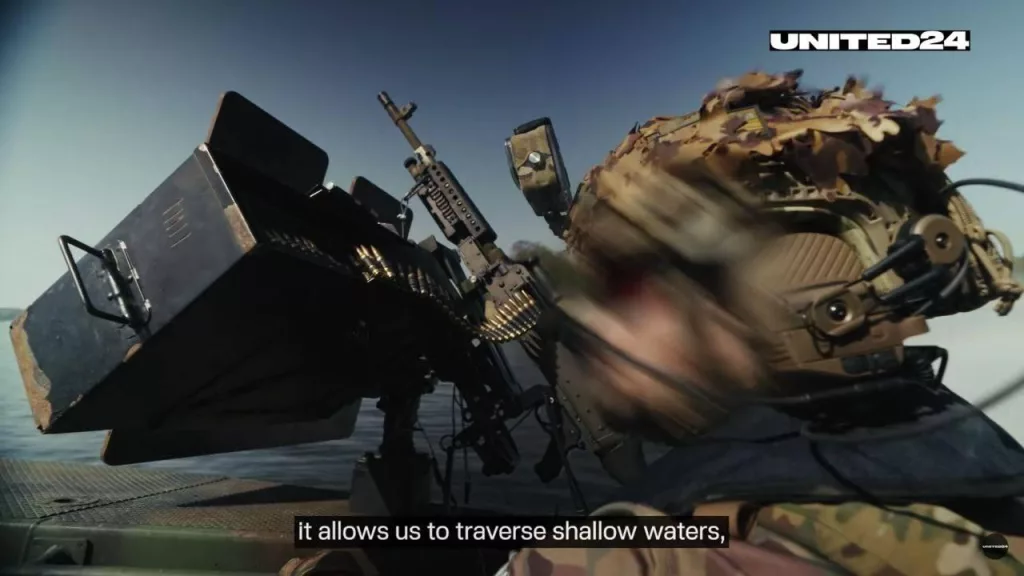 ССО Украины тренируются на катерах