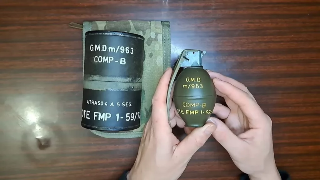 G.M.D. m/963 — оборонительная ручная граната