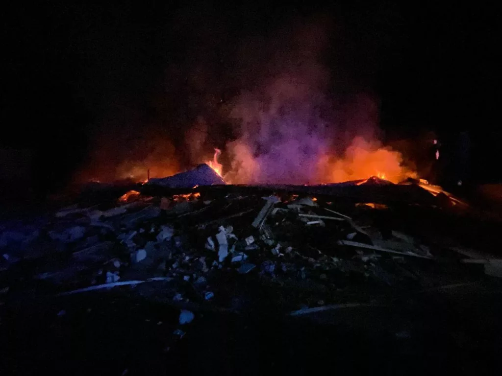 Ночные удары по объектам противника ВСУ