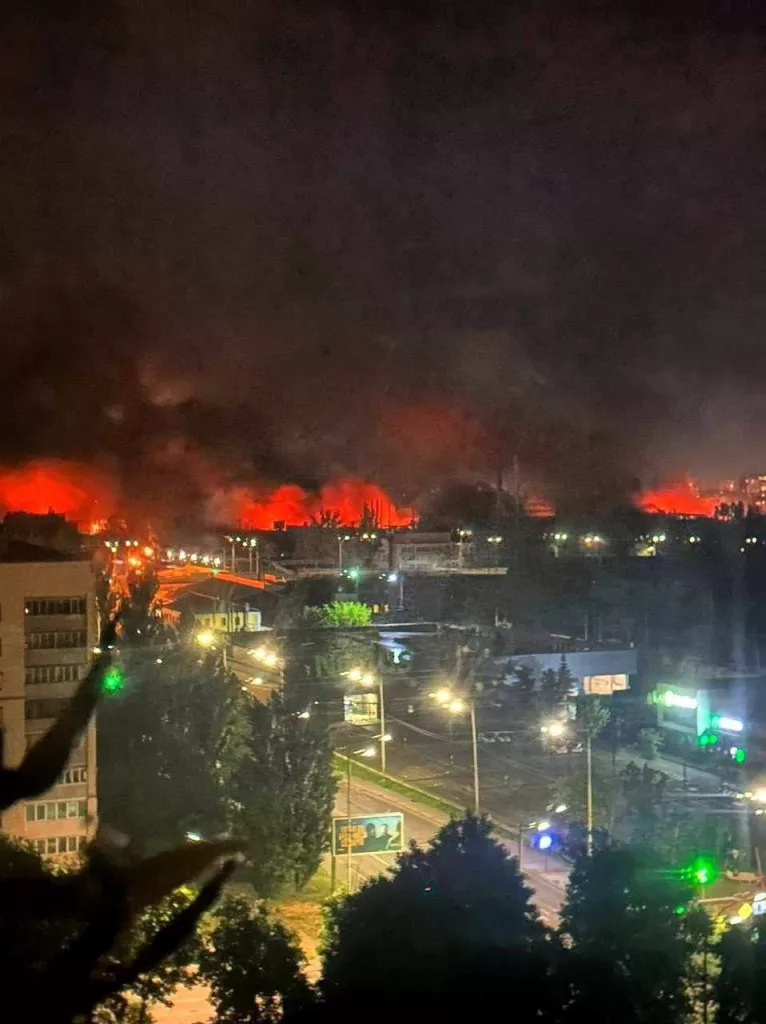 Сообщают, что одной из целей ночного комбинированного удара ВС РФ по Киеву был завод «Антонов»