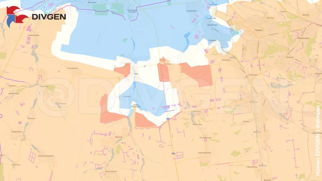 Украинская тактика сидения в полуокружении дает очередные плоды - сообщается о продвижении штурмовиков ВС РФ в поселке Заря