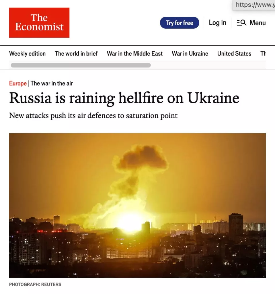 Россия сможет запускать до 1000 дронов за раз — The Economist