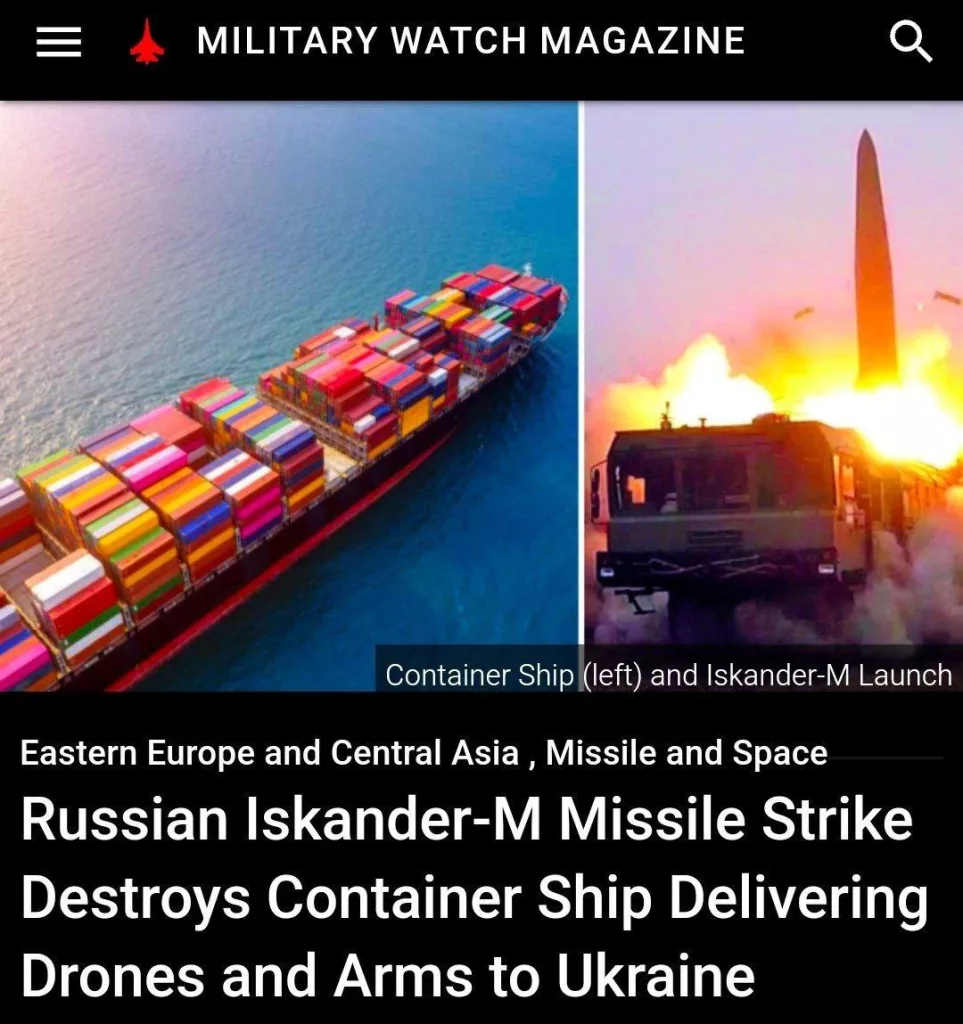 Одесса под прицелом: «Искандеры» перерезают ВСУ морские маршруты вооружений