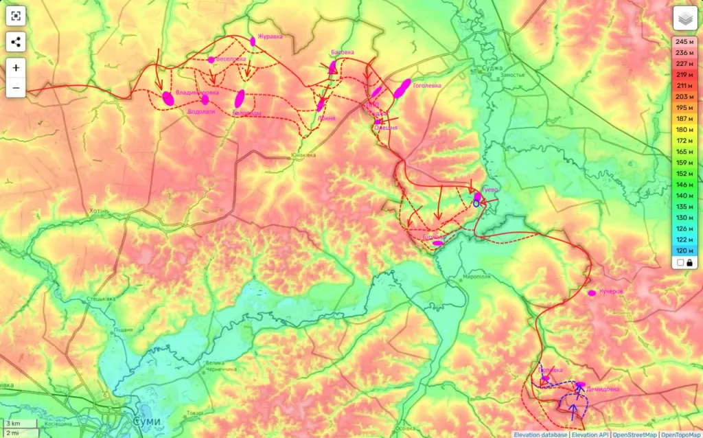 Юрий Подоляка — Сумское направление на 26.05.25: наступление на Сумы