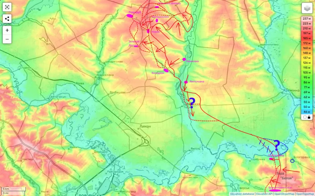Юрий Подоляка — Лиманское направление на 26.05.25: Торское???