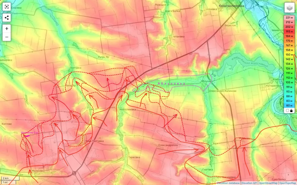 Юрий Подоляка — Мирноградско-Торецкое направление на 26.05.25: охват Константиновки с запада