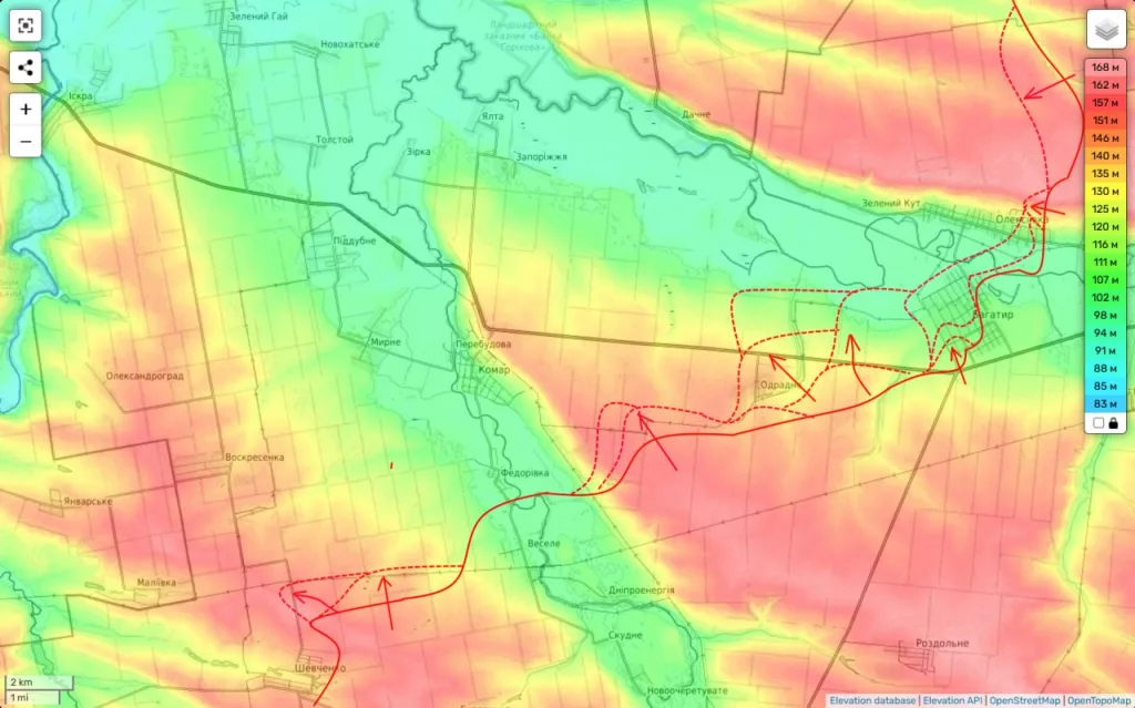 Юрий Подоляка — Новопавловское направление на 26.05.25: полоса ответственности группировки «Восток» — на Комар