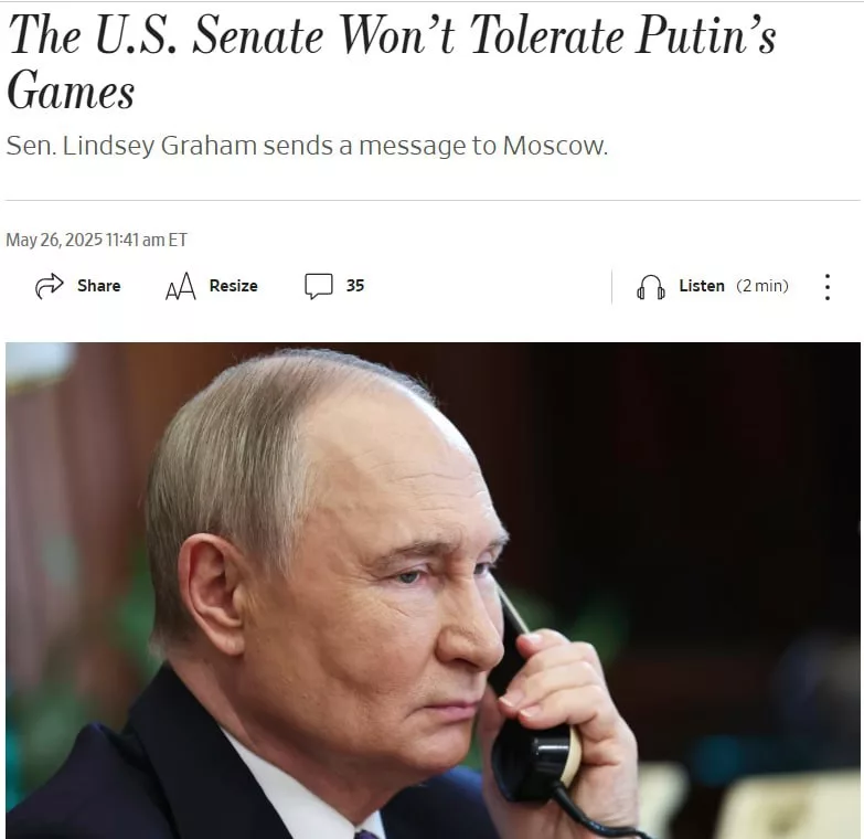 В американском Сенате пригрозили России 500-процентными пошлинами на энергоресурсы