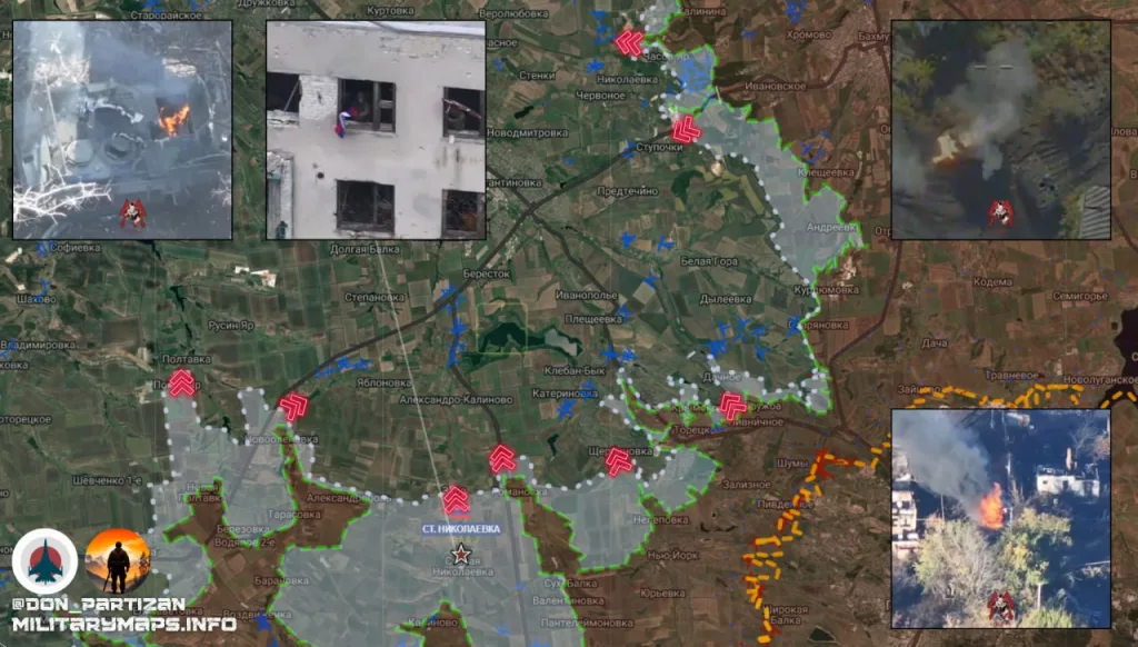 Константиновское направление: освобождение Старой Николаевки