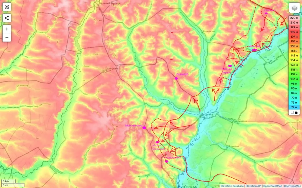 Юрий Подоляка — Купянское направление на 29.05.25: Каменка - Строевка