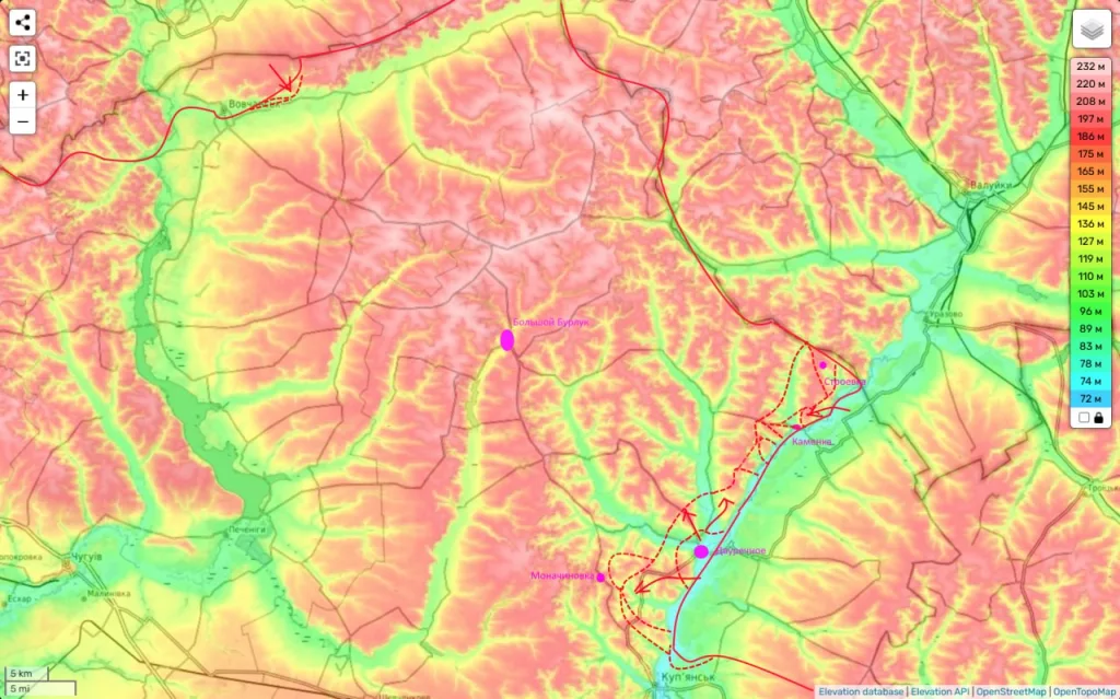 Юрий Подоляка — Купянское направление на 29.05.25: Каменка - Строевка