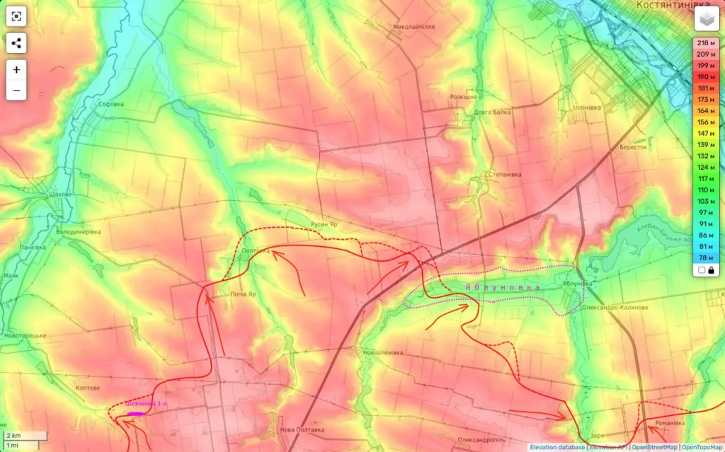 Юрий Подоляка — Мирноградско-Торецкое направление на 29.05.25: охват Константиновки с запада — Шевченко 1-е, Игнатовка