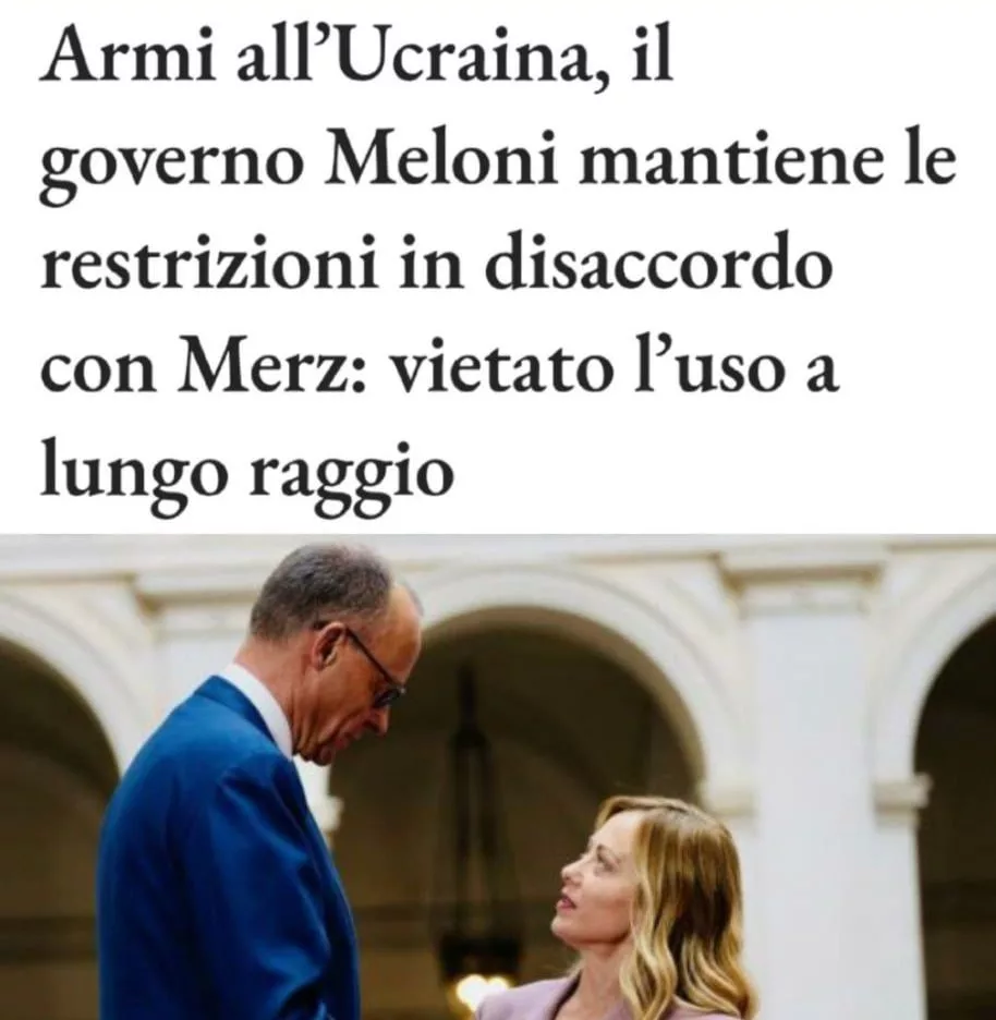 Италия не разрешит Украине бить вглубь России: Рим отказывается снимать ограничения на дальнобойное оружие