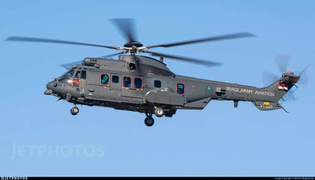 Airbus Helicopters рапортует, что первые два вертолета H225M Carcal, для армейской авиации Ирака, приняты (в лице министра обороны Табет аль-Аббаси) иракской стороной. В скором времени они будут доставлены заказчику