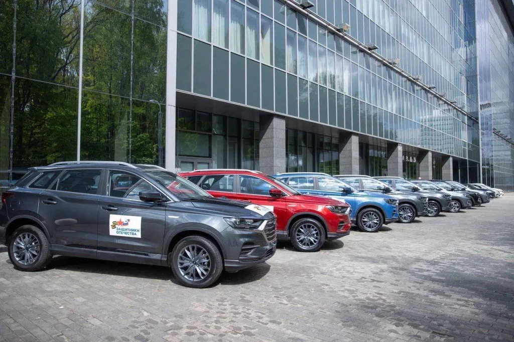 Вручение автомобилей ветеранам СВО, получившим инвалидность в следствии ранений