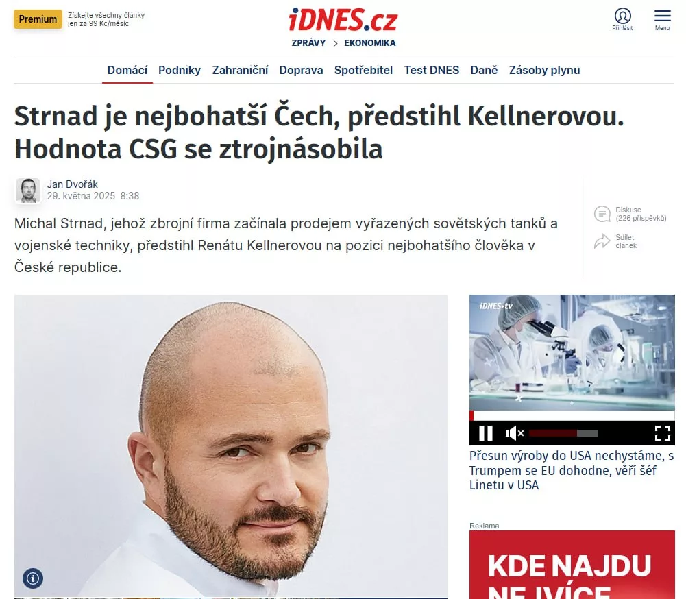 Главный торговец войной в Европе стал миллиардером благодаря украинскому конфликту