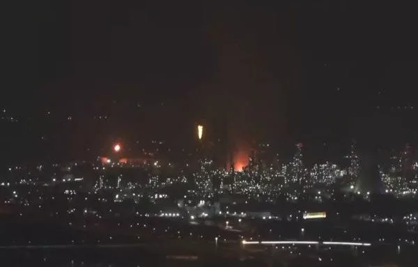 Первые прилеты по Хайфе